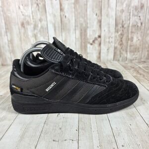 Adidas Busenitz Pro Skate Shoes Black Suede Cordura Men 6.5 Women 8 DB3125